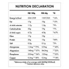 Super Vegan Reggeli Karob, Mogyoró, Protein 1200g, Gluténmentes, Laktózmentes, Bio