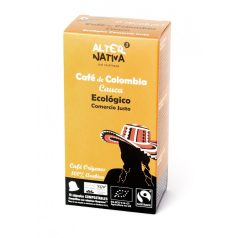   AlterNativa3 Kolumbia, Komposztálható Kapszulás Kávé 10db