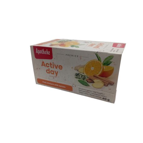 Apotheke - Aktív Nap - Fűszeres Mate Tea, 20 filter - Premier Selection