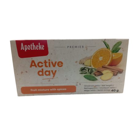 Apotheke - Aktív Nap - Fűszeres Mate Tea, 20 filter - Premier Selection