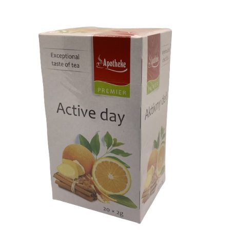 Apotheke - Aktív Nap - Fűszeres Mate Tea, 20 filter - Premier Selection