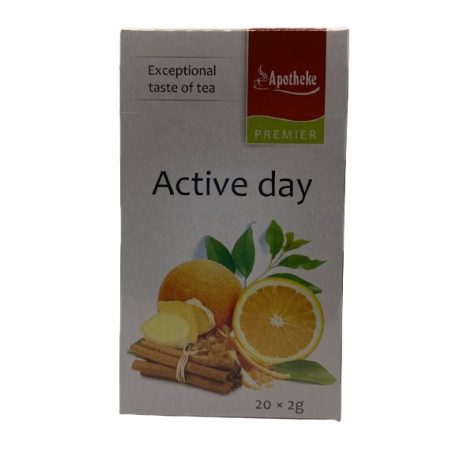 Apotheke - Aktív Nap - Fűszeres Mate Tea, 20 filter - Premier Selection