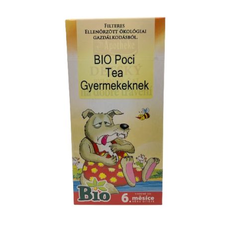 Apotheke - Bio Poci Herbal Tea Gyermekeknek, 20 filter
