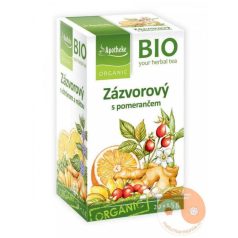 Apotheke - Bio Gyömbér és Narancs Tea, 20 filter