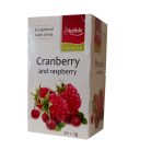 Apotheke - Tőzegáfonya és Málna Tea, 20 filter - Premier Selection