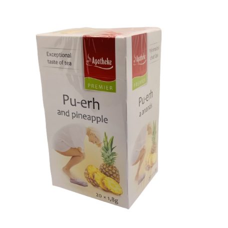 Apotheke - Pu-Erh Tea Ananásszal, 20 filter - Premier Selection