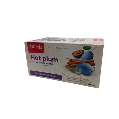 Apotheke - Forró Szilva Fahéjjal Gyümölcs Tea - Premier Selection