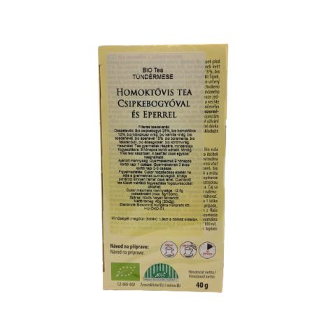 Apotheke Bio Tea Gyermekeknek, Homoktövis tea csipkebogyóval, eperrel, Tündérmese