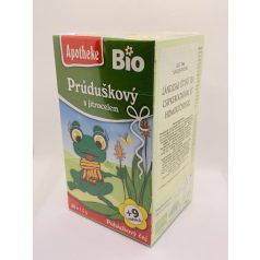   Apotheke Bio Gyermekeknek Lándzsás útifű gyerektea (béka), Tündérmese 20 filter