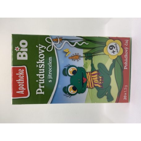 Apotheke Bio Gyermekeknek Lándzsás útifű gyerektea (béka), Tündérmese 20 filter