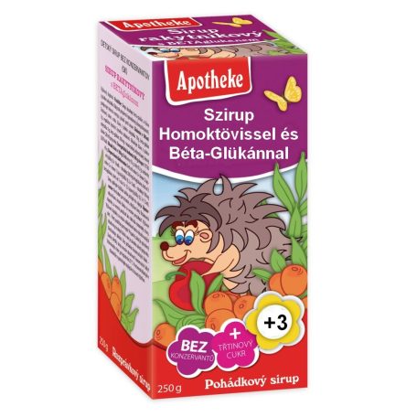 Kisvakond Szirup Homoktövis Béta-glükánnal - Tündérmese 250g
