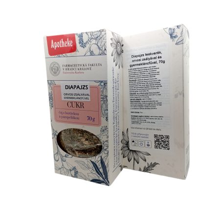 Apotheke-Diapajzs teakeverék orvosi zsályával és gyermekláncfűvel – 70 g