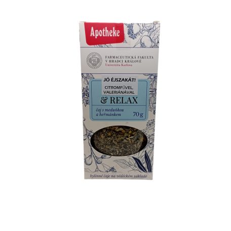 Apotheke Jó éjszakát! teakeverék citromfűvel, valeriánával és levendulával – 70 g