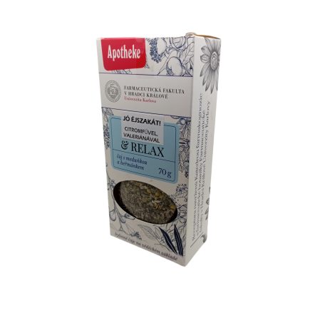 Apotheke Jó éjszakát! teakeverék citromfűvel, valeriánával és levendulával – 70 g
