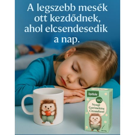 BIO NYUGI GYEREKTEA CITROMFŰVEL ÉS KERTI GYÜMÖLCSÖKKEL  20 filter, Tündérmese