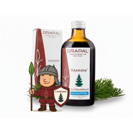 Drapal TANNINI Erdeifenyő hajtás cukormentes szirup, xilittel 200ml