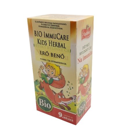 Apotheke - Bio ImmuCare Herbal Tea Gyermekeknek - Erő Benő, 20 filter