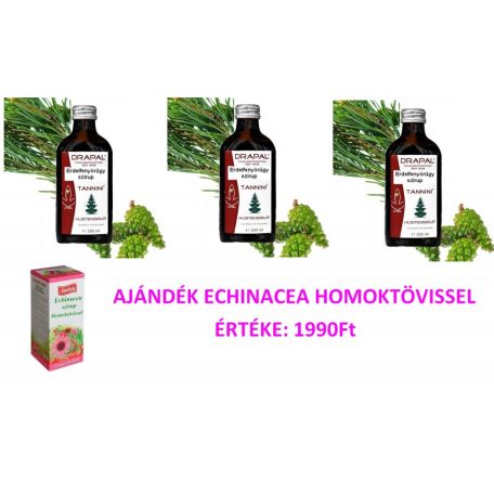 Ingyen Echinacea + 3db Erdeifenyőrügy szirup csomagban