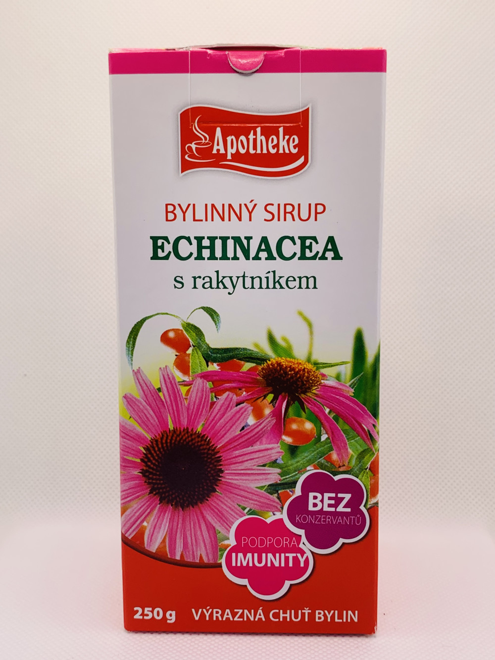 Apotheke Echinacea szirup homoktövissel - 250g